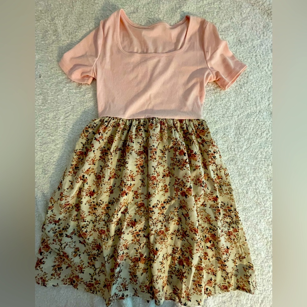 SHEIN floral delicate dress